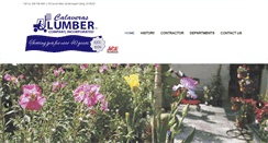 Desktop Screenshot of calaveraslumber.com